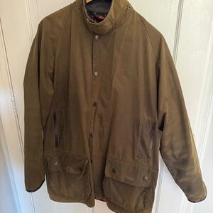 Mens Medium Barbour Wax Ducks Unlimited